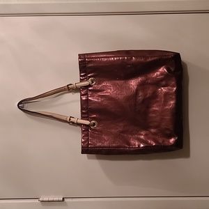 46. Michael Kors Metallic Reddish Brown Tote